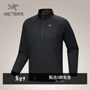 ARC'TERYX始祖鸟 DELTA 1/2 ZIP 男子 抓绒衫 BLACK/黑色 L