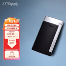 都彭法国都彭打火机SLIM7纤薄炬式防风亮黑27700 男士礼物高端