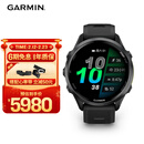 佳明（GARMIN）Forerunner970旗舰铁三户外运动手表ECG心电心率跑表-极夜黑47mm