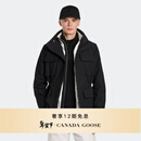 加拿大鹅（Canada Goose）Harrison男士短款夹克大鹅户外风衣外套  4814MT 61 黑色 S
