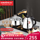 金灶（KAMJOVE）K9全自动上水电热水壶茶具套装泡茶壶烧水一体机全智能茶台烧水壶 亮银色 0.9L