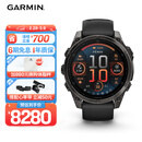 佳明（GARMIN）Fenix8旗舰黑-47mm飞耐时8户外运动手表ECG心电心率跑步骑行滑雪