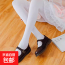 春季白色丝袜舞蹈袜专用成人连裤袜春秋中厚学生打底袜大人夏薄款 三条装（黑1+白2） L 建议身高140-150cm