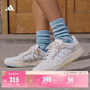 adidas ENTRAP美式校园风运动少年感复古篮球风板鞋男女阿迪达斯   米白色/灰色   37