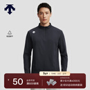 DESCENTE迪桑特TRAINING系列运动健身吸湿速干男士长袖针织衫 BK-黑色 L (175/96A)