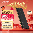 阿斯加特（Asgard）24GB DDR5 6000 台式机内存条 海拉 马甲条 精选颗粒 CL42 极夜黑