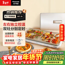 松下（Panasonic）【抖音同款】聚嗨盘多功能锅电烤盘涮烤炖一体双灶电陶炉左右独立控温NF-M1-N