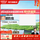 欧普照明（OPPLE）led铝扣板灯 集成吊顶面板灯厨卫灯天花板格栅平板灯嵌入式平板灯 铂昕高级白 二级能效【30*30 | 20瓦】 三年质保