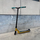 A2 极限竞技特技滑板车超轻公园道具pro scooter专业板 A2 超轻进阶版金青色