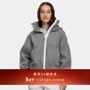 加拿大鹅（Canada Goose）Chilliwack女士白标羊毛抓绒外套飞行员夹克 7102WW 9099 灰色 S