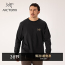 ARC'TERYX始祖鸟 KRAGG COTTON LS 男子 棉质长袖T恤 24K BLACK/黑色 L