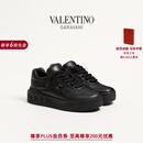 华伦天奴VALENTINO[礼物]男士 ONE STUD XL 羊皮革厚底休闲运动鞋 黑色 40