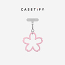 CASETIFY 【新品开售】 蝴蝶结/樱桃/春日系列 手机腕带  适用于iPhone全系列手机配件手机饰品 【新品】花朵腕带-樱草粉