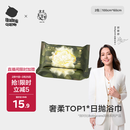 babycare金山茶新生柔一次性浴巾干湿两用居家旅行便携毛巾-60×100cm*2包