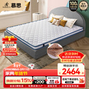 慕思（de RUCCI）爱迪奇 床垫天然椰棕薄垫偏硬护脊床垫子 1.8*2.0米软硬适中