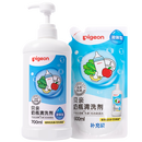 贝亲（Pigeon）奶瓶清洗剂婴儿专用奶嘴玩具果蔬清洗剂清洁剂洗洁精1300ml PL156