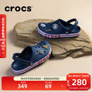 卡骆驰（CROCS）洞洞鞋贝雅卡骆班轻便耐磨一脚蹬休闲鞋|205089 深蓝/辣椒红-4CC 41 /42(260mm)