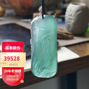 艺品匪萃【蓝天抱节】国画写意风冰种天空蓝竹节吊坠 翡翠A货挂件50524001
