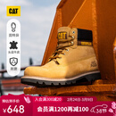 卡特（CAT）经典大黄靴马丁靴男鞋牛皮面固特异户外工装靴P725756P1EDC25 经典款 42