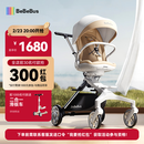 bebebus遛娃神器轻便可折叠双向可坐可躺减震高景观婴儿车溜娃口袋推车