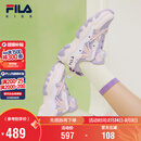 FILA斐乐儿童童鞋跑步鞋2026春季男女中大童运动鞋子旋钮扣猫爪跑鞋