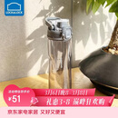 乐扣乐扣（LOCK&LOCK）人鱼线塑料运动水杯夏天便携水壶带刻度提手男女水杯子700ML灰色