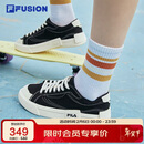 FILA FUSION斐乐潮牌POP帆布鞋女鞋2025年运动鞋休闲板鞋