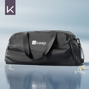 Keep游泳包干湿分离旅行健身男女运动训练单肩斜跨防水包 472 耀黑