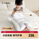 bebebus儿童枕头1-3岁宝宝枕头婴儿分区护颈护脊枕透气可水洗枕头礼盒