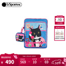 LeSportsac乐播诗新款NEWNEW联名系列可爱猫ipad平板收纳包手拿包 牛牛与乌冬通电话