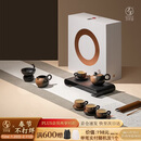 万仟堂茶具套装陶瓷功夫茶具泡茶套装家用送礼高档茶具茶壶万事顺意