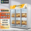冻力鲜蜂智能晾鸭柜商用风鸭柜烤鸭风干柜酒店餐厅鸭胚柜乳鸽烧鸡烧鹅烧腊吹干机烘干柜风冷除湿保鲜晾胚柜 -3℃领鲜工程款风干柜三门/风干/保鲜/除湿/预约
