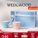 Wedgwood欢愉假日蓝粉马克对杯陶瓷马克杯情侣对杯高颜值茶水杯咖啡杯