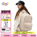 Gmt for kids初高中生书包小学5-6年级护脊减负双肩包轻便大容量大学背包女棕
