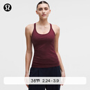 lululemon丨Ebb to Street 女士运动背心 LW1AX1S 勃艮第酒红 M /8