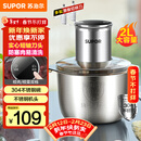 苏泊尔（SUPOR）绞肉机家用 绞馅机 碎肉机 电动多功能料理搅拌打肉饺子肉馅蒜蓉机JRJ02S-G200