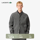 LACOSTE法国鳄鱼男装25秋冬新款时尚百搭针织衫开衫外套|AH5170 050/深灰色 L 5