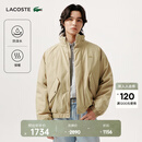LACOSTE法国鳄鱼男装25秋冬新款保暖厚款棉服夹克外套|BH5142 02S/奶咖色 S /M 48
