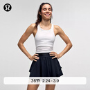 lululemon丨Ebb to Street 女士短款工字运动背心 内置内衣 LW1CJUS 白色 S /6