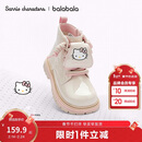 巴拉巴拉童鞋儿童靴子马丁靴女童2025新秋冬短靴【三丽鸥IP】208425141019