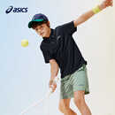 亚瑟士（asics）儿童26年夏季吸湿速干科技轻量透气POLO运动短袖 5003藏青色 175