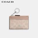 蔻驰（COACH）【品牌直供】女士钱包卡包拉链款多卡位拿铁色CW870礼物送女友