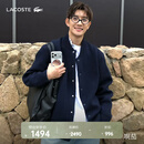 LACOSTE法国鳄鱼男装25秋冬新款时尚百搭针织衫开衫外套|AH5170 166/藏青色 M 4
