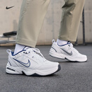 耐克男老爹鞋训练鞋春季健身轻便缓震运动NIKE MONARCH 4 415445 102白色/金属银/深藏青 38.5 (240mm)