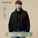 LACOSTE法国鳄鱼男装25秋冬新款保暖厚款棉服夹克外套|BH5142 031/黑色 M 50