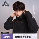 伯希和（Pelliot）【山野经典2.0】冲锋衣三合一春秋男女户外保暖外套11340105黑L