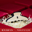 亚历山大（ALEXANDRE DE PARIS）明星同款使者抓夹经典系列鲨鱼夹高端发饰新年礼物女士 大号Y米色