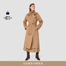 MAX MARA 【经典礼遇】女装Manuela骆驼绒经典系带大衣1016141906 驼色 38