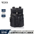 途明（TUMI）ALPHA BRAVO男士双肩包翻盖大容量电脑包黑色商务通勤新年礼物