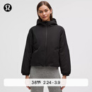 lululemon丨女士带夹层连帽外套 LW4CEDS 黑色 M